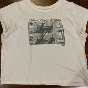 Hollister graphic baby tee